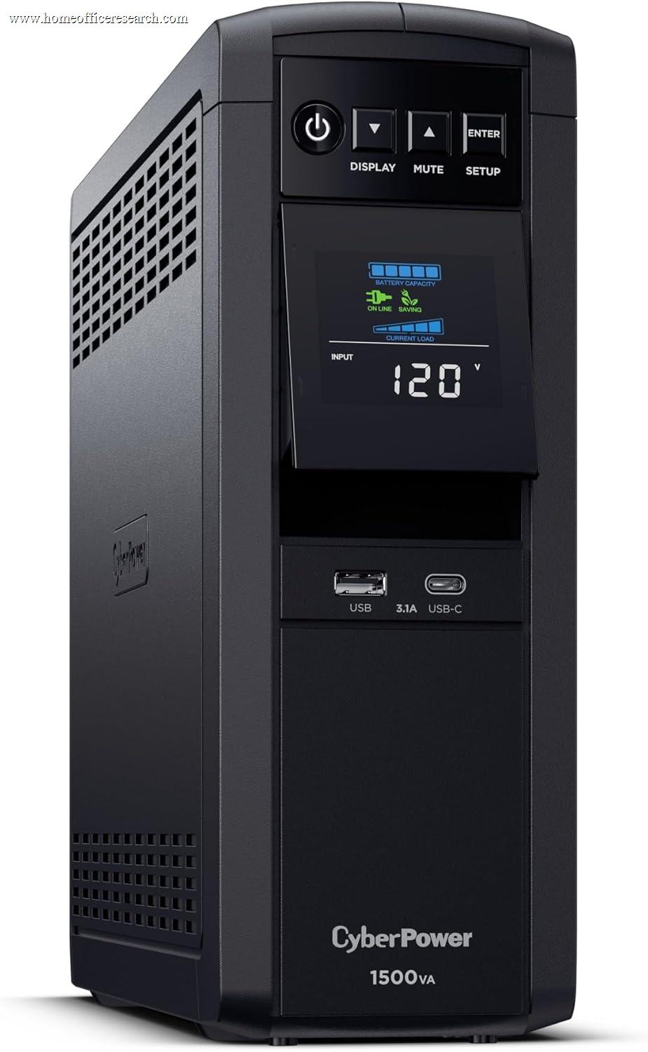 CyberPower CP1500PFCLCD — top-rated UPS