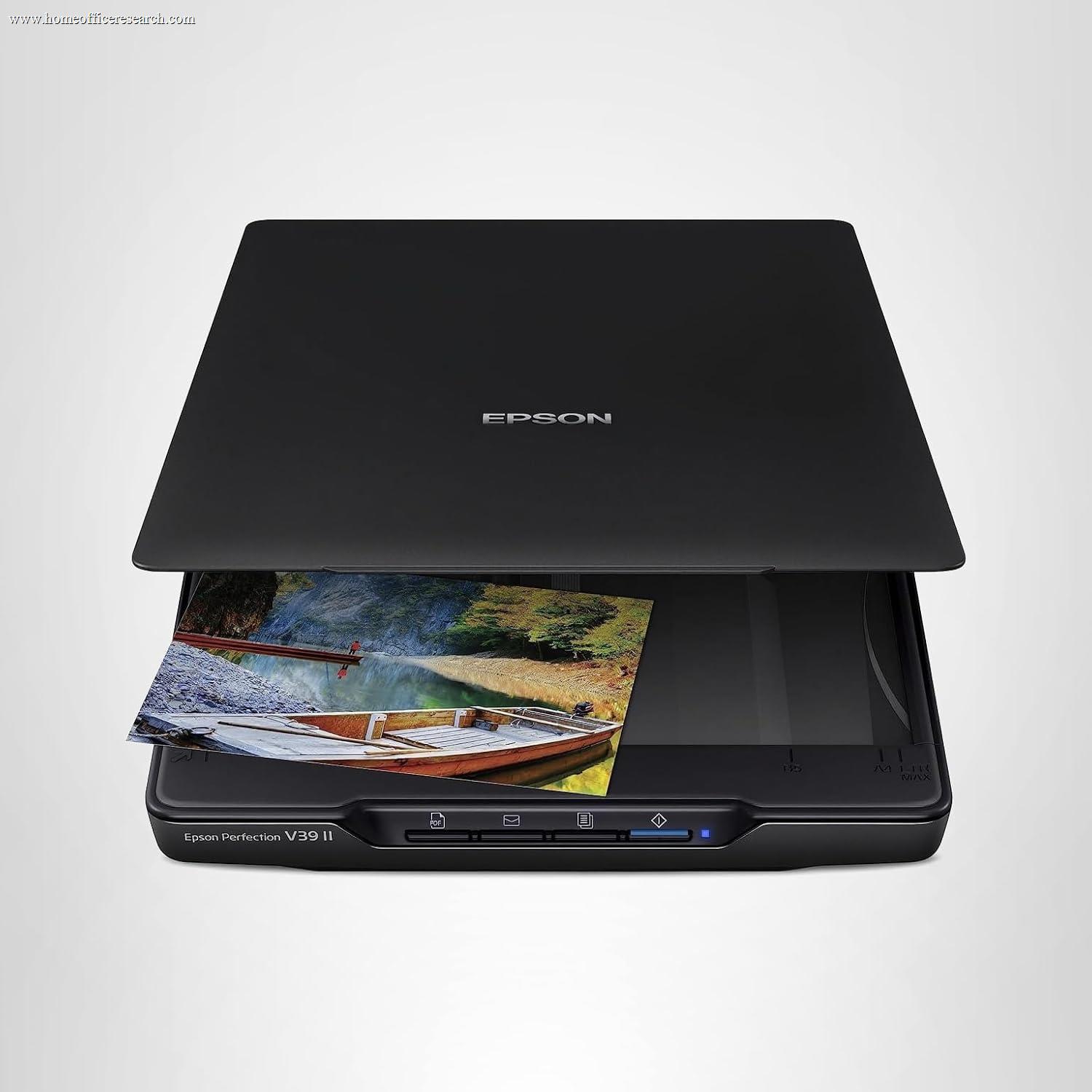 Epson Perfection V39 II flatbed photo and document scanner