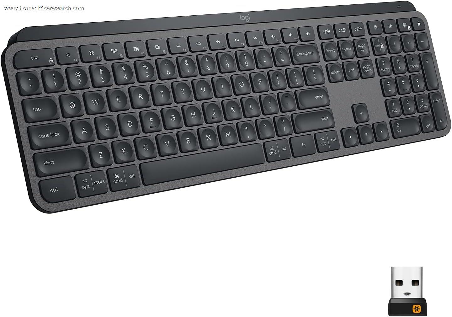 Logitech MX Keys wireless keyboard